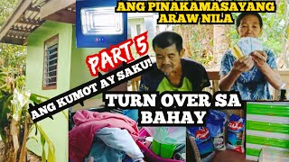 PART 5 ANG KUMOT AY SAKU! DALAWANG MATANDA SA SIRANG KUBO! BAGONG BAHAY NA TURN OVER NA??