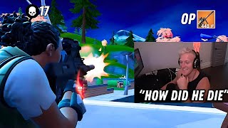 Tfue Destroys with Gold AUG Rifle In OG CHAPTER 2 REMIX! Fortnite