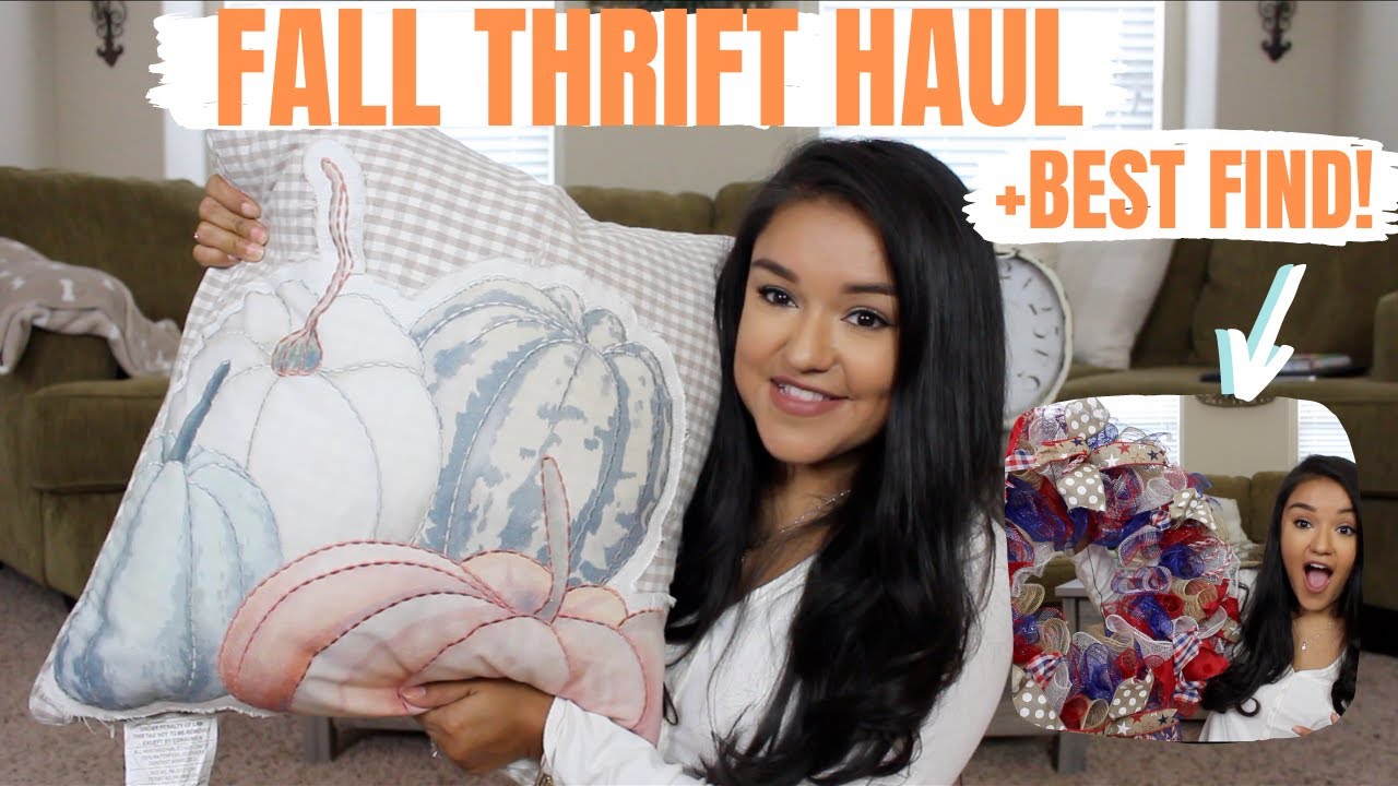 Fall Thrift Haul Youtube