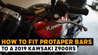 How to Fit Protaper Bars to a Kawasaki Z900RS