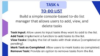 Task no: 4 || Codsoft internship in C++ ||TO-DO LIST||#trending