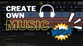Compose Your Own Music Using Python | EarSketch