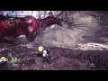 【mhw】極ベヒに狩猟笛一本で挑む男。もう何も怖くない。概要欄一読お願いします ^^♪