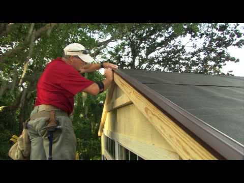 How to Install Roof Shingles on a Shed How to Install Roof Shingles on a Shed