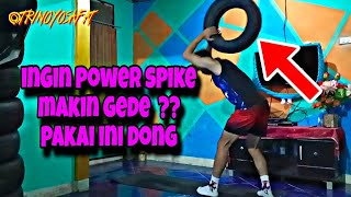 cara menambah power spike