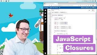 JavaScript tutorial 22/24: JavaScript Closures | Coding course for beginners