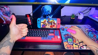 Coloquei Teclado e Mouse no Nintendo Switch