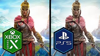 Assassin's Creed Odyssey Xbox Series X vs PS5 Comparison