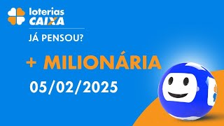 Resultado da +Milionária - Concurso nº 222 - 05/02/2025