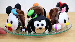 DISNEY CUPCAKES How To Make by Cakes StepbyStep