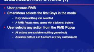 SMARTMenu - PTC User World Event 2005 - B\u0026W Software