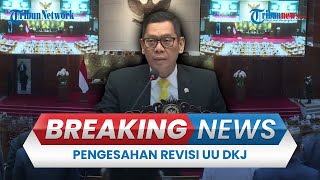 🔴BREAKING NEWS (POTRAIT): DPR RI Gelar Rapat Paripurna Bahas Pengesahan Revisi UU DKJ