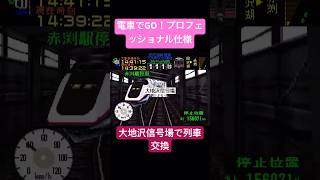 電車でGO！プロフェッショナル仕様　大地沢信号場で列車交換