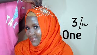 3 HIJAB STYLES🧕🏾 FOR WEDDINGS|hijab pengantin