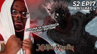 Sukuna Vs Mahoraga Enhanced | Jujutsu Kaisen S2 Ep 17 Blu-Ray Edition Reaction