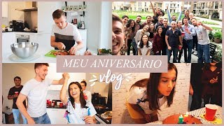 MINHA FESTA DE ANIVERSÁRIO! comidas, maquiagem, presentes e tudo desse dia incrível! | Vanessa Lino