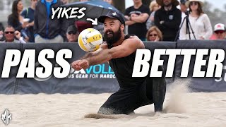 Beach Volleyball PASSING Technique Explained | Serve Receive Tips