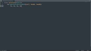 Leetcode 160. Intersection of Two Linked Lists in Python | Python Leetcode | Python Coding Tutorial