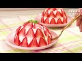 マグカップで簡単♪いちごのミニドームケーキ how to make lovely strawberry mug cake