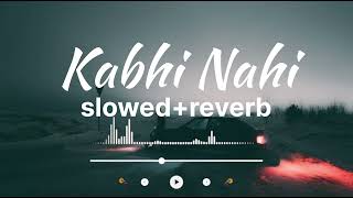 Kabhi Nahi (Song) || (JANI) || lofi+slowed+reverb songs || Wow lofi