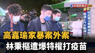 高嘉瑜家暴案外案 林秉樞遭爆特權打疫苗－民視新聞