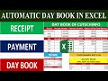 How to create day book in excel in Tamil | Receipt and payment