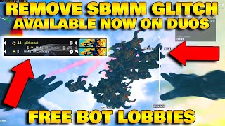 *NEW* GLITCH HOW TO AVOID SBMM AND GET EASY BOT LOBBIES 🤯 DO THIS NOW! MW3/WARZONE3/GLITCHES