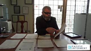 Funeral Arrangment Process