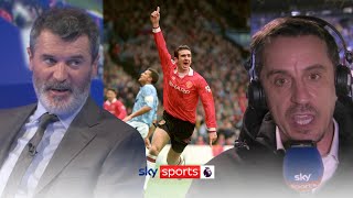 "Eric was up there with the best!" | Keane and Neville reflect on Cantona's impact on Man Utd