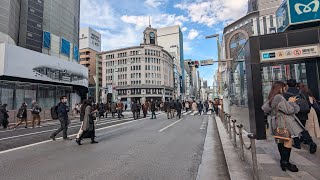 【高画質FHDお散歩ライブカメラ】銀座　有楽町　新橋　散歩　Ginza Yurakucho Shinbashi Walking【live camera】