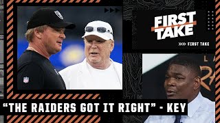 'The Raiders got it right' - Keyshawn weighs in on Jon Gruden resigning | First