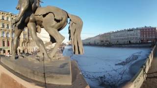360 VR Tour | Saint Petersburg | Anichkov Bridge | No comments tour