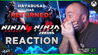 HAYABUSA IS BACK! Ninja Gaiden 4 REACTION | Developer Direct '25 | MikeCheckXP