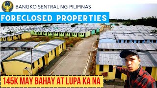 NAPAKAMURANG BAHAY AT LUPA 145K LANG BSP FORECLOSED PROPERTIES CAVITE BULACAN LAGUNA ETC