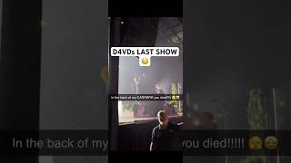 D4VD Confessed At His Last Show.. 😳 #d4vd