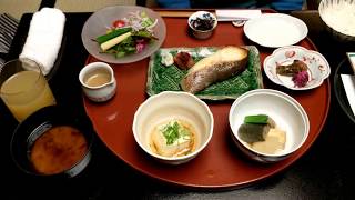 Hakone, Japan - Breakfast at Gora Kadan 2017 Dec. 29