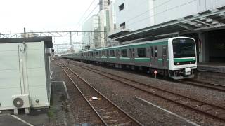 【FHD】E501系K703編成水戸到着