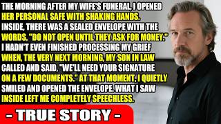 The Morning After My Wife’s Funeral, I Opened Her Safe—What I Found Changed Everything...