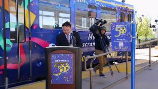 SacRT Celebrates 50 Years of Service at Press Event