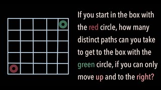 Counting Paths On A Grid (Permutations)