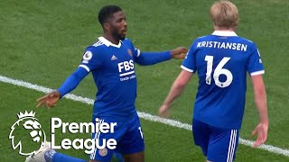 Kelechi Iheanacho nets Leicester City equalizer v. Aston Villa | Premier League | NBC Sports
