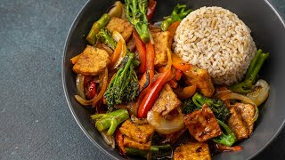 SWEET & SOUR TEMPEH in 5 MINUTES