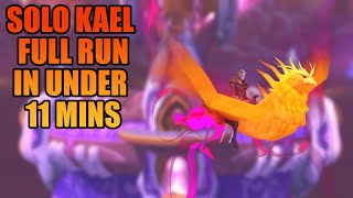 Solo Kael Sub 11 Min Full Run | Cata Classic