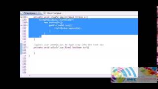 Intermediate Java Tutorial 57 showMessage and ableToType