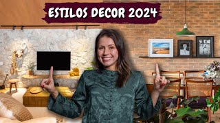 7 ESTILOS DE DECORAÇÃO QUE ESTARÃO EM ALTA EM 2024