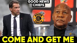 Former Pirates Coach To Kaizer Chiefs - CV SENT (BREAKING NEWS)