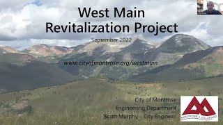 Montrose West Main Revitalization Project Overview