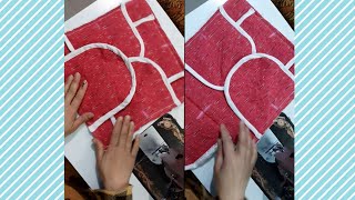 Easy Making of DIY Roti Cover / Bread Cover || Cloth Casserole for chapati ||