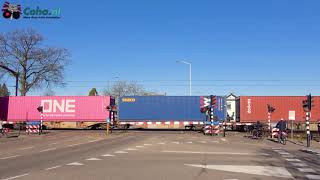 Spoorwegovergang Helmond 😍4K😍 //Dutch railroad crossing