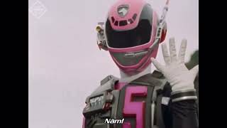 Dekaranger - SWAT Mode henshin and rollcall